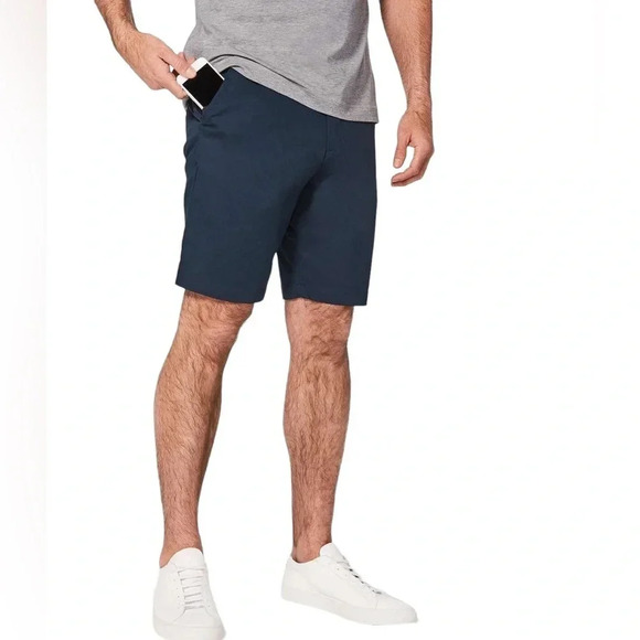 Lululemon Commission Short Slim Chino 9" True Navy Size 36 Style # M7AAAS - Picture 8 of 11